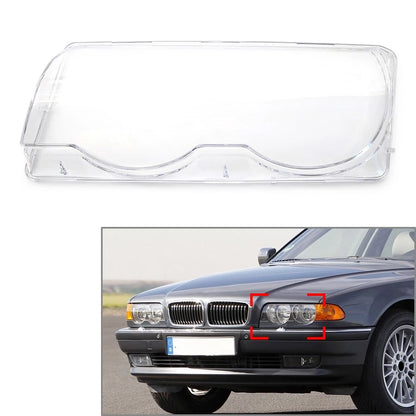 1pc Left Headlight Lens Cover Lampshade For BMW 7 Series E38 728i 730i 735i 740i