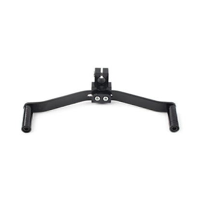 Dual Way Gear Shift Lever Footrest Pedal Shifter 21cm Black Universal Motorcycle