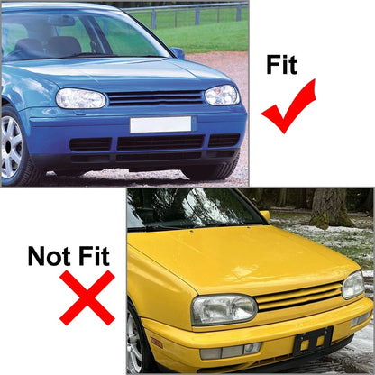 1x Left Headlight Lens Clear Headlamp Cover Clear For VW Golf MK4 1999-2005