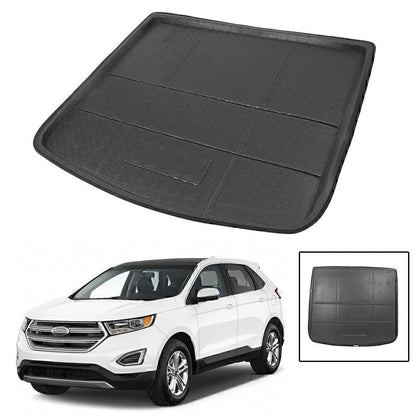 Rear Trunk Cargo Mat Liner Boot Floor Tray Carpet for Ford Edge 2015-2018 16 17