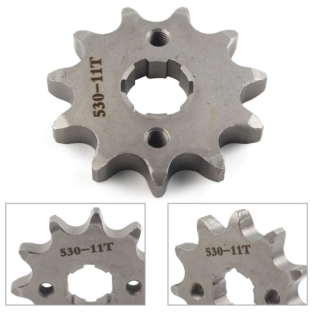 530 11T Chain Front Sprocket Cog 20mm Fit 125cc-350cc Dirt Pit Bike ATV Go Kart