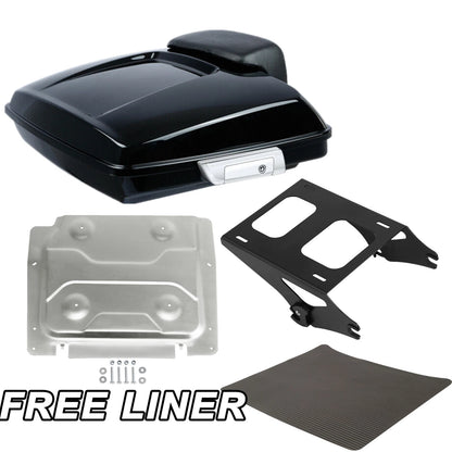 Razor Trunk Backrest Mount Plate Fit For Harley Davidson Touring 14-26
