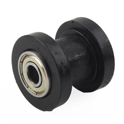 8mm Chain Roller Slider Tensioner Guide Pulley Dirt Pit Bike Motorcycle Black US