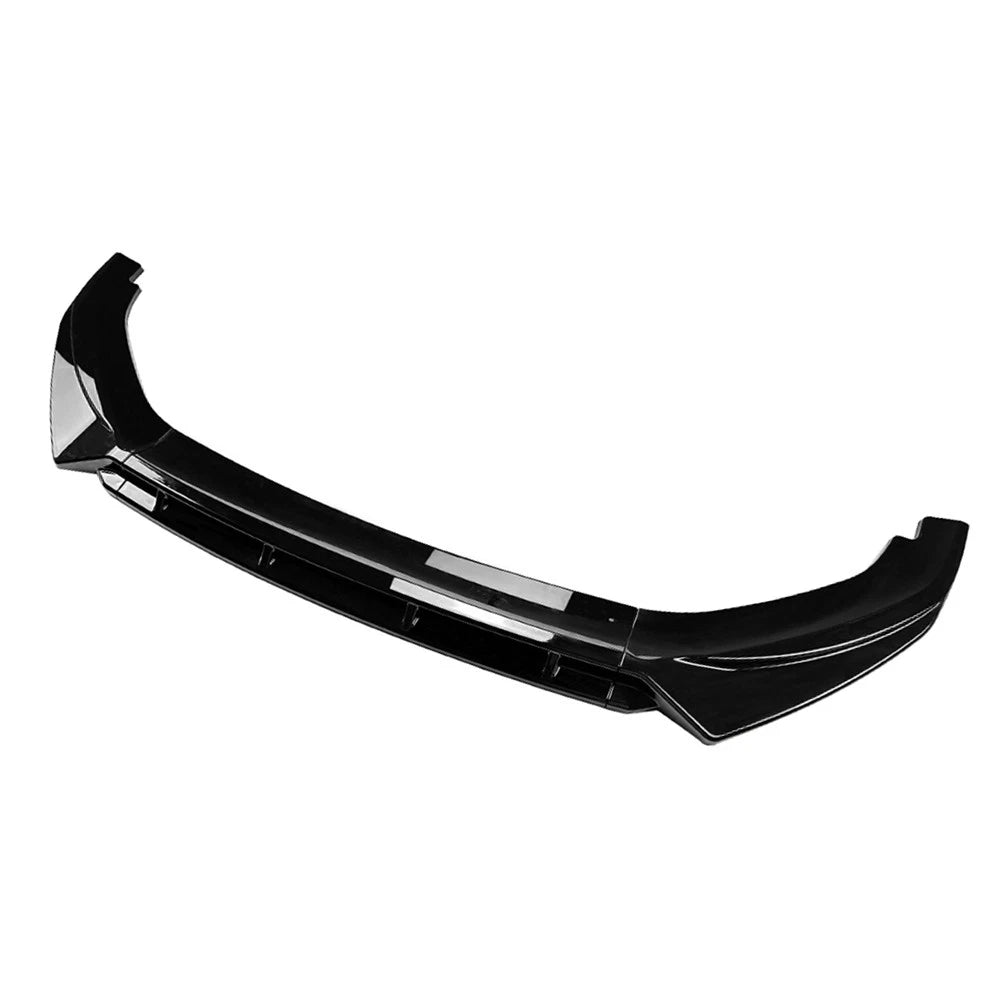 Glossy Black Front Bumper Lip Spoiler Splitter For VW Tiguan MK3 2024-2025