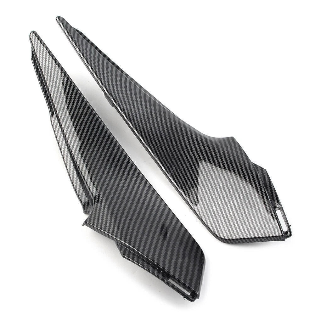 Fit HONDA CBR1000RR 12-16 Tank Side Cover Driver Seat Fairing Carbon Fiber Color