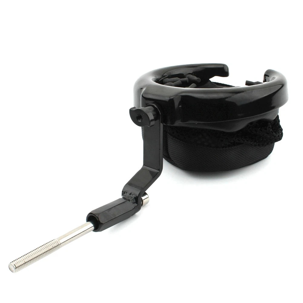 Black Rear Passenger Drink Cup Holder Fit For Honda Goldwing GL1800 2001-2017