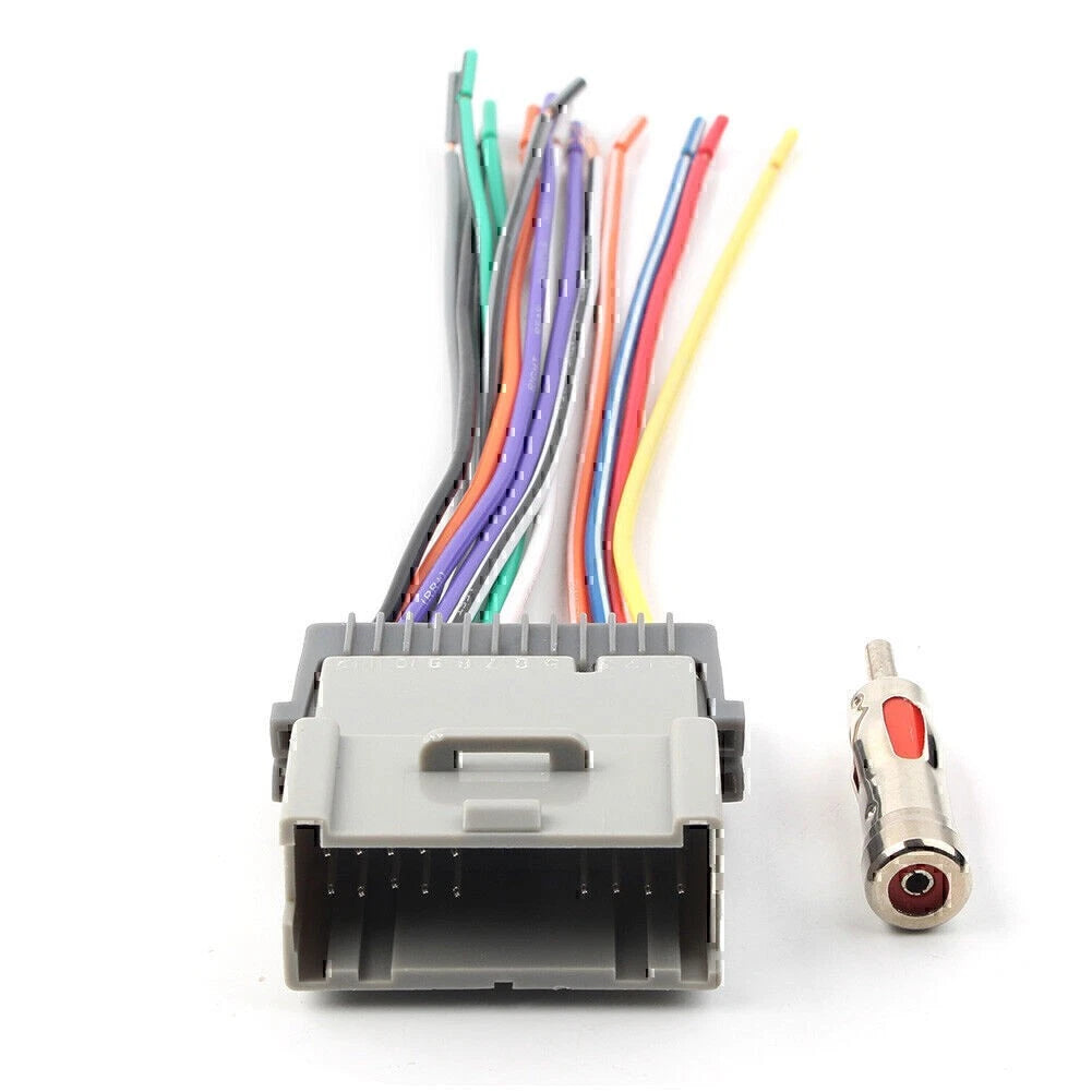 Car Stereo Radio Wiring Harness Antenna For Buick Cadillac For Chevrolet GMC US