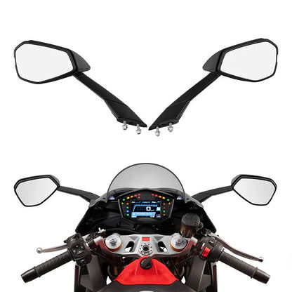 left & right Rear View Side Mirrors Fit For Aprilia RS660 2021-25 RSV4 2019-2025
