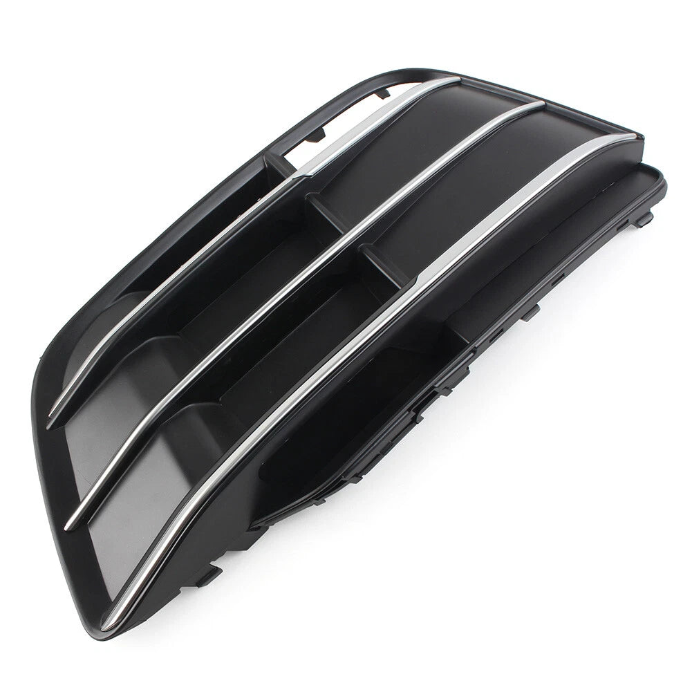 For Audi Q5 Sline SQ5 2018-2022 Left Front Bumper Fog Light Grille Grill Cover