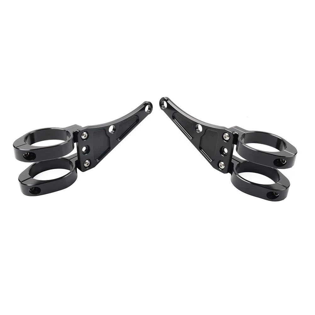 41MM Motorcycle Headlight Bracket Mount Clamp Fork Tube Holder For Harley
