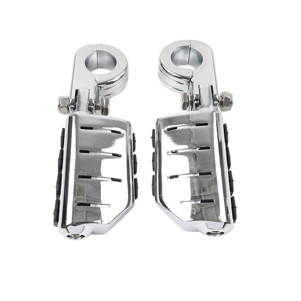 1-1/4" Highway Bar Footpeg Foot Pegs Mount For Harley Touring Road Street Glide