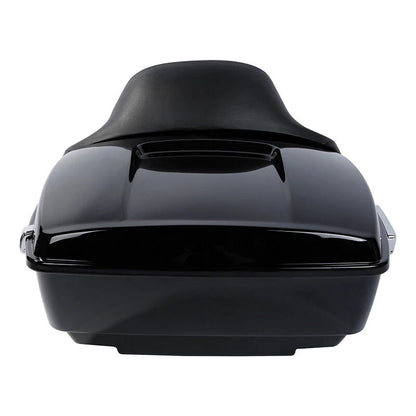 King Trunk Backrest LED Tail Light Fit For Harley Street Glide 2014-25