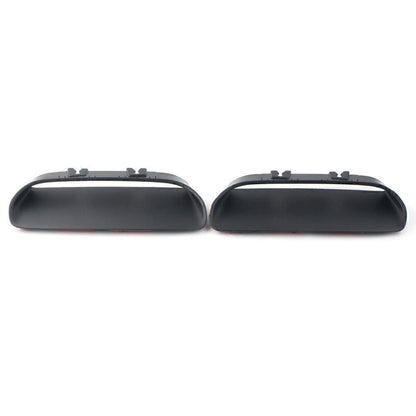 For Dodge Challenger Redeye 2019 2020 Hood Bezels Left and Right Trim Black 2pcs
