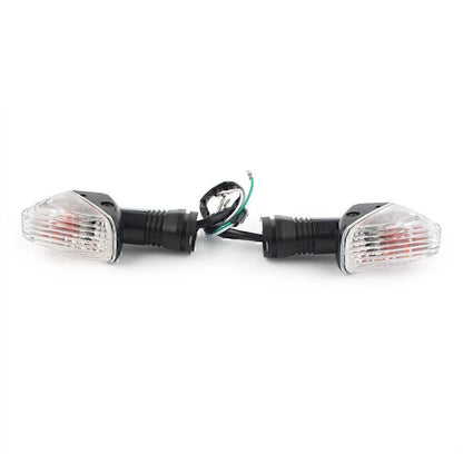 Turn Signal Indicator Lights Clear Fit Kawasaki Ninja ZX-6R ZX-10R Z750 Z1000