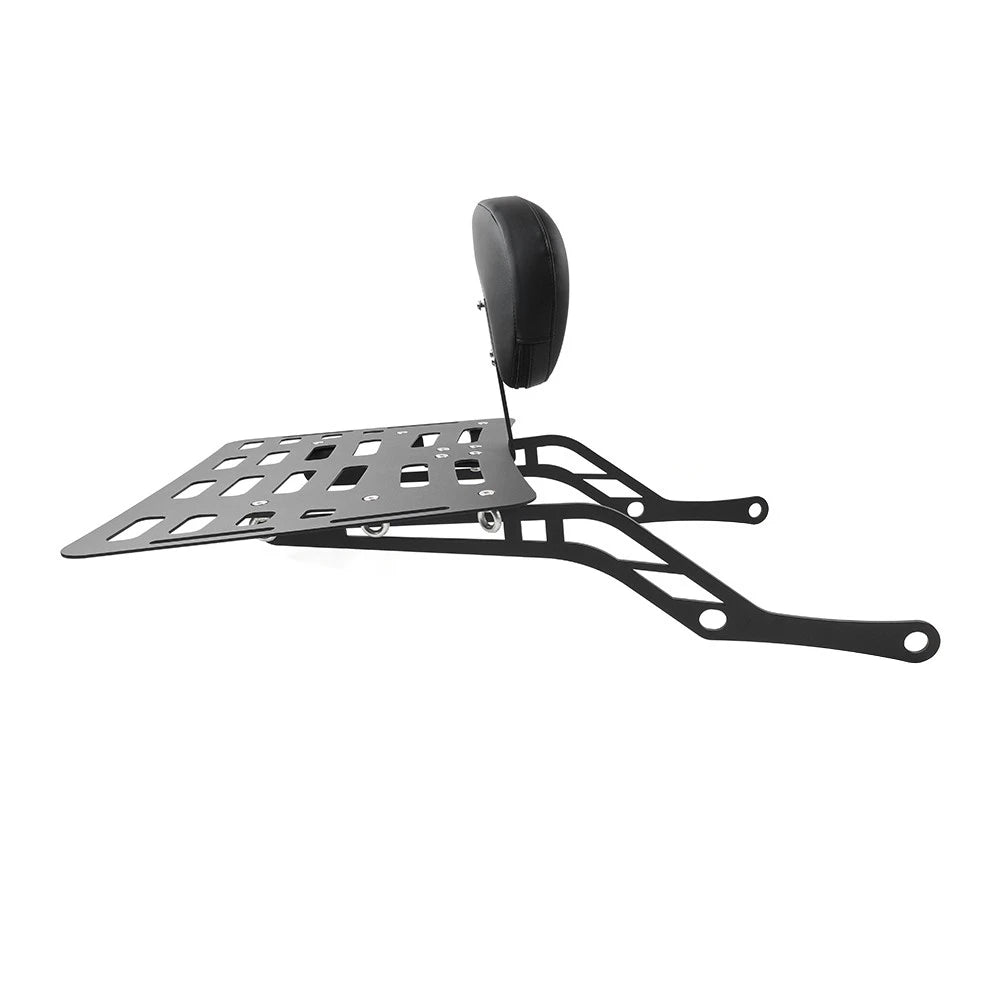 Matte Rear Sissy Bar Backrest w/Luggage Rack For Can Am Spyder F3 F3-S 2015-2025