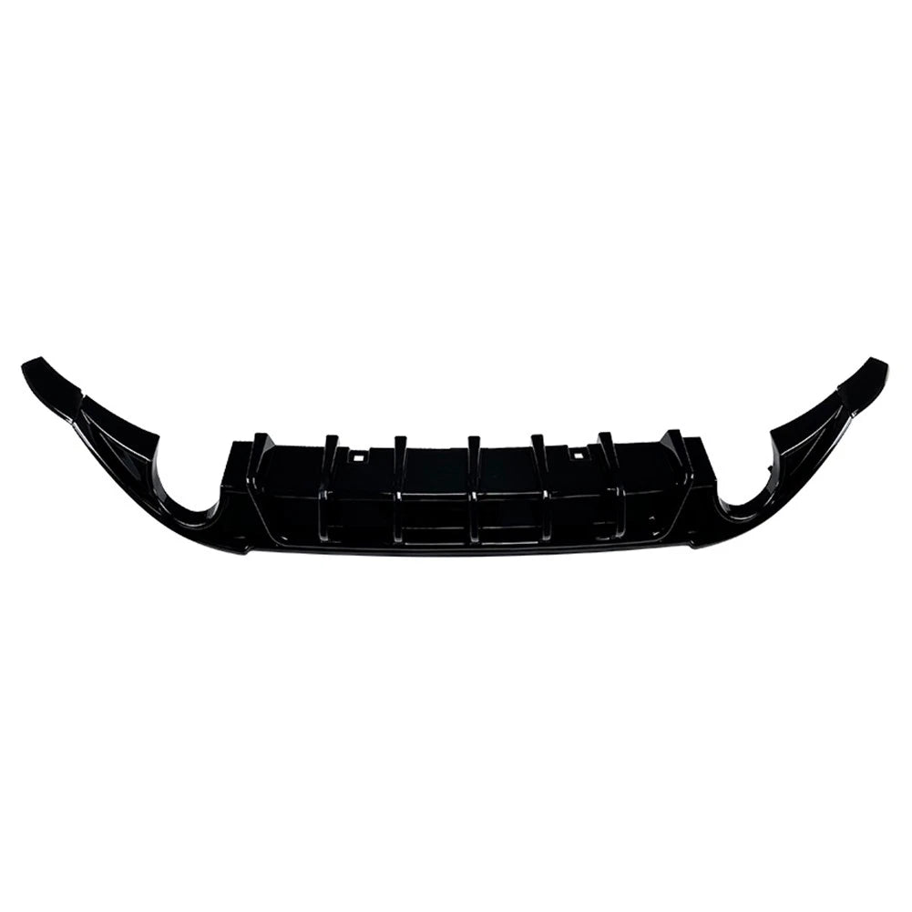 Rear Bumper Protector Spoiler Lip For VW Golf 7 Standard GTD 2014-2017 Black