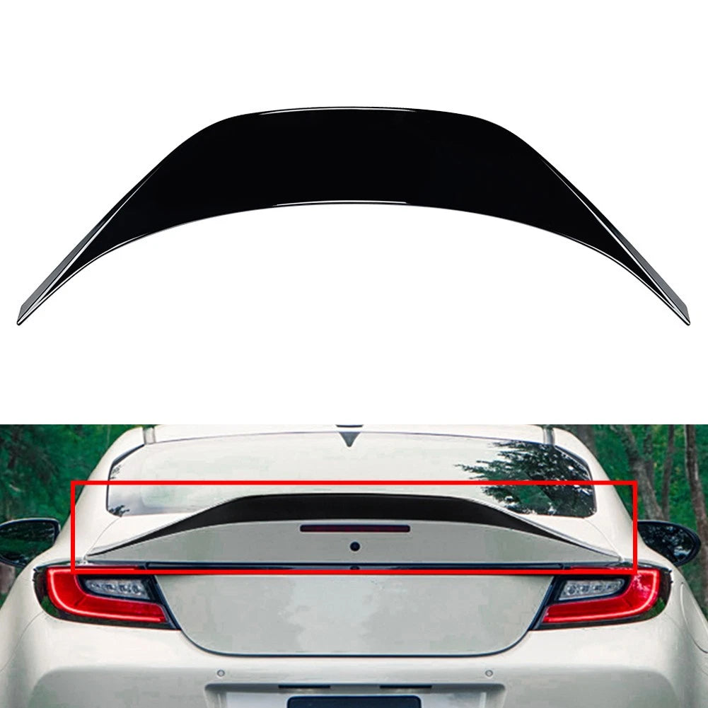 Glossy Black Tail Wing Rear Trunk Spoiler For Toyota GR 86 For Subaru BRZ 22-24