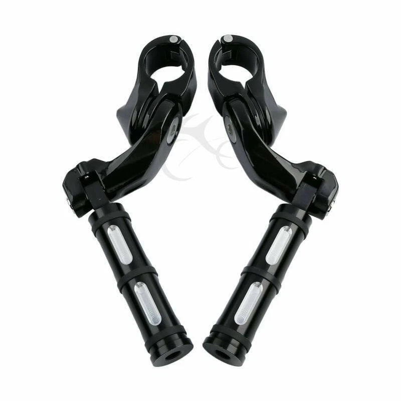 Rear Passenger Floorboard & Highway Foot Pegs Fit For Harley Electra Glide 93-Up