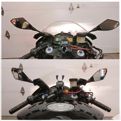 Motorcycle LED Turn Signal Mirrors For 05 2006 2007 2008 Suzuki GSXR600 GSXR750