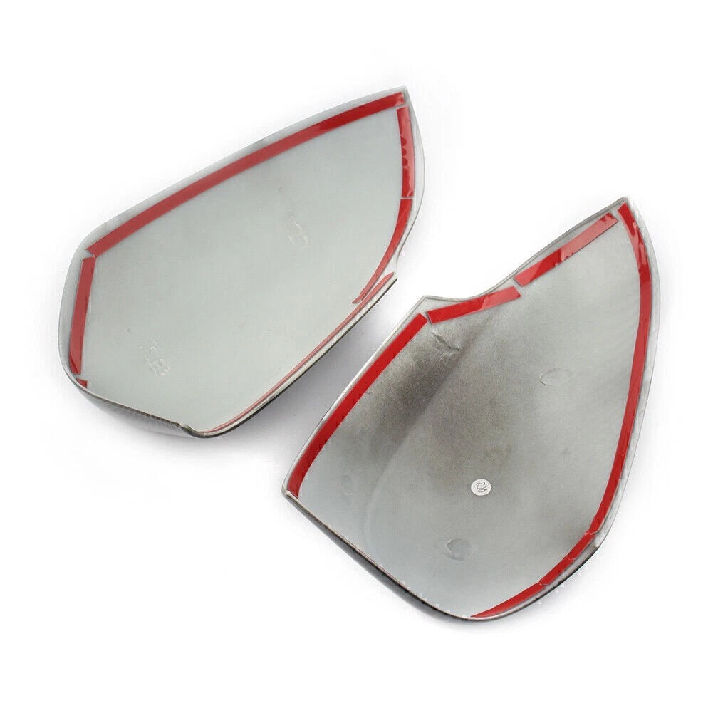 Fit Toyota Corolla 2014 - 2018 Carbon Fiber Side Door Mirror Wing Trim Cover 2PC