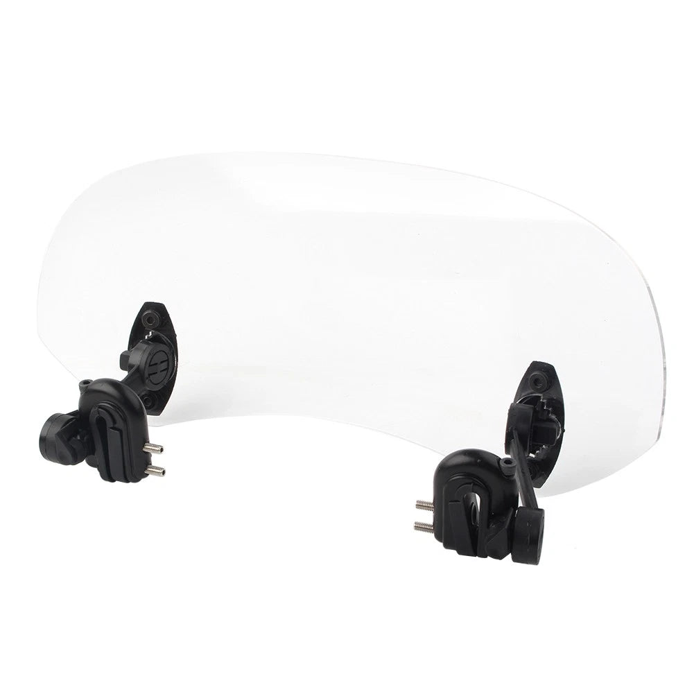 Clip-On Windshield Extension Spoiler Windscreen Deflector Clear Universal USA