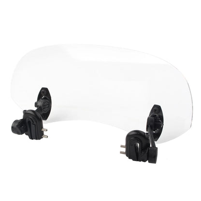 Clip-On Windshield Extension Spoiler Windscreen Deflector Clear Universal USA
