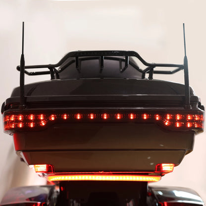 King Trunk LED Brake Light Side Lights Fit For Harley Electra Glide 2014-Up