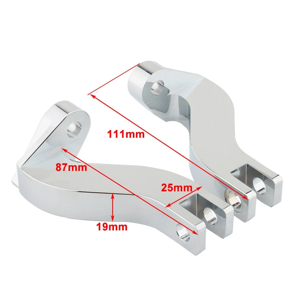 Passenger Rear Foot Peg Mount Bracket For Harley Davidson Touring 1993-2023