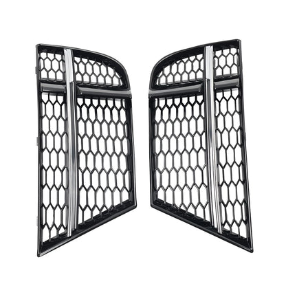 Front Bumper Fog Light Cover Honeycomb Grille For Audi A3 2016-2020