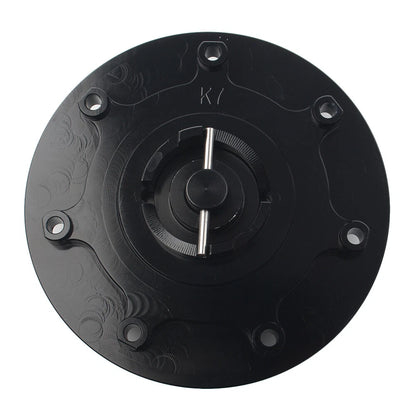 Fuel Gas Tank Cap Cover For Kawasaki NINJA 500 ZX-6 ZX-7 ZX-9 ZRX-1100 GPZ500 bk