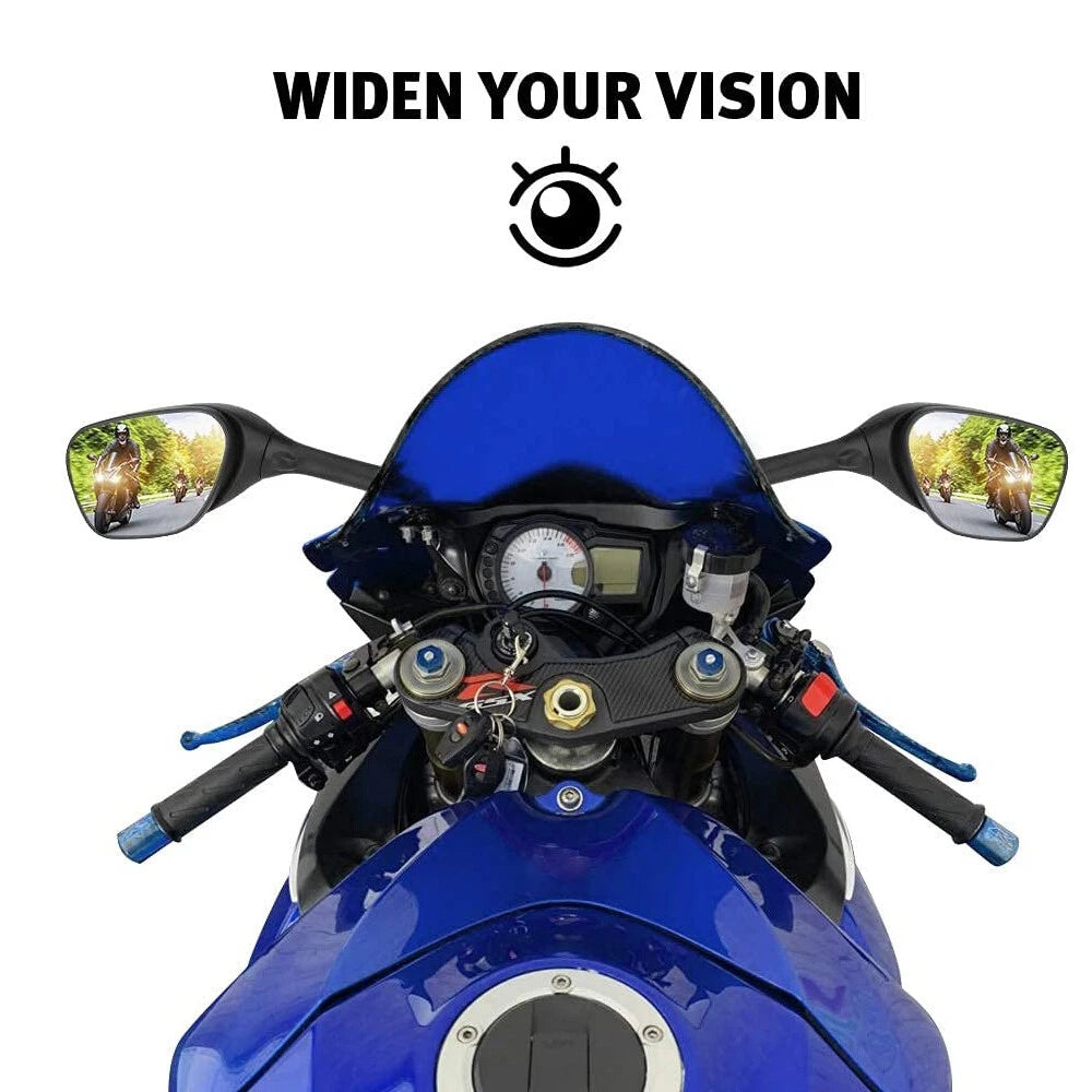 Rear View Mirrors LED Turn Signals For Suzuki GSXR600 GSXR750 2006-2015 GSXR1000
