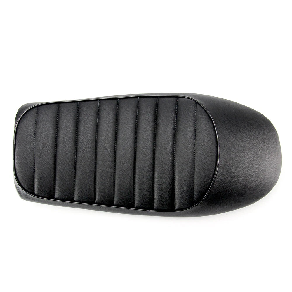 Motorcycle Cafe Racer Seat Flat Brat Hump Saddle Fit For Honda Suzuki Yamaha