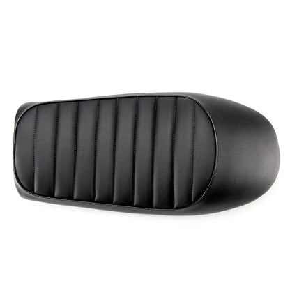 Motorcycle Cafe Racer Seat Flat Brat Hump Saddle Fit For Honda Suzuki Yamaha