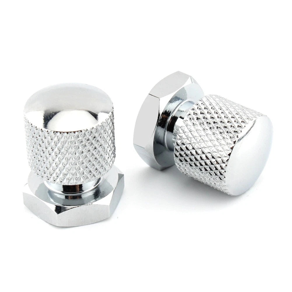 2x Solo Seat Nuts Seat Nuts 1/4"-20 Thread for Harley Touring Softail