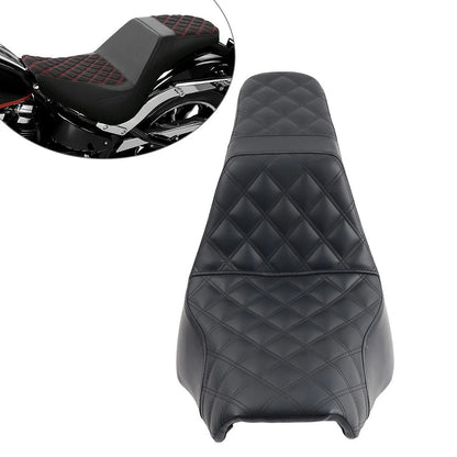 One Piece Driver Passenger Seat For Harley Softail Street Bob FXBB 2018-2023