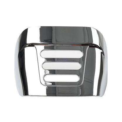 Slotted Tail Light Visor Cover Fit Harley Tri Glide FLHTCUTG 2009-2022 Chrome