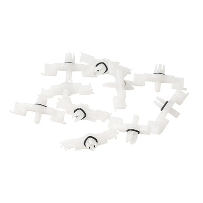 10x Door Sill Rail Scuff Plate Trim Clips Kit For Porsche Cayenne 03-06 08-10