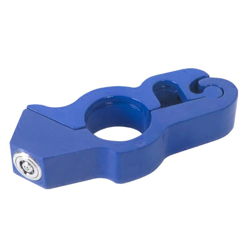 Blue Motor Handlebar Lock Anti-Theft Grip Throttle Security Bike Scooter ATV US