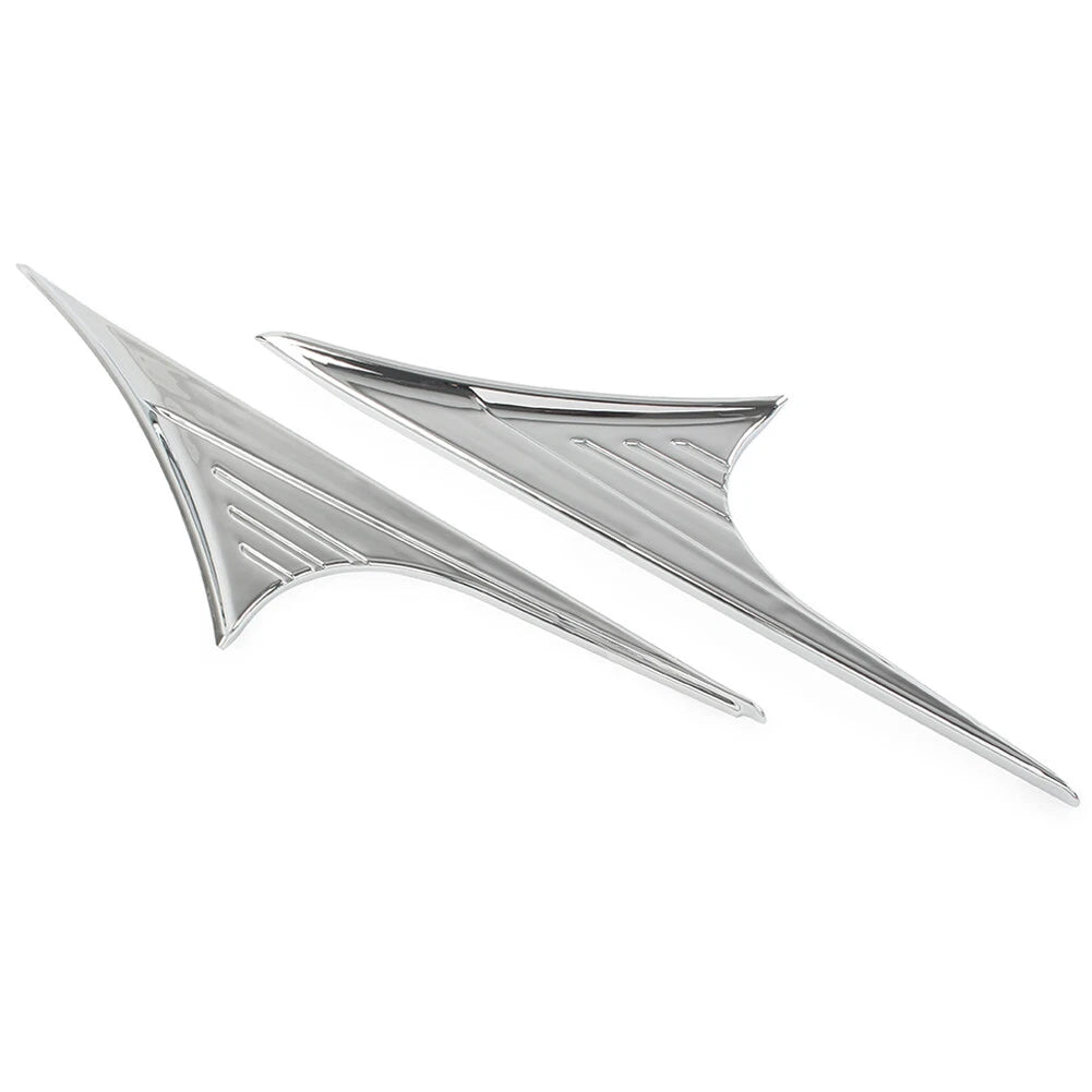 For Harley Tri Glide Ultra FLHTCUTG Trike FLHXXX Rear Trunk Side Accents Trim 2x