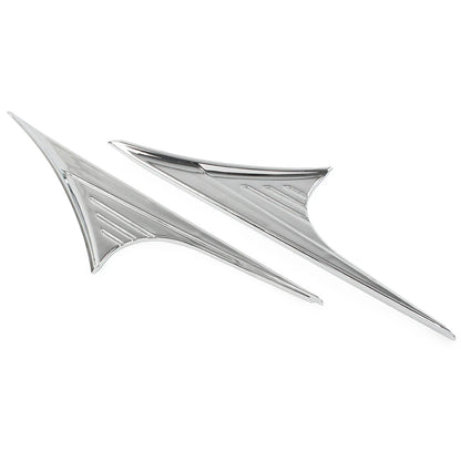 For Harley Tri Glide Ultra FLHTCUTG Trike FLHXXX Rear Trunk Side Accents Trim 2x
