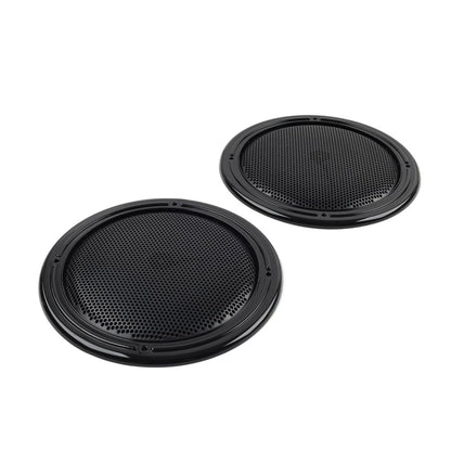 4X Black Rear Tour Pack Speaker Pod Grilles Fit Harley Road Tri Glide FLTRU