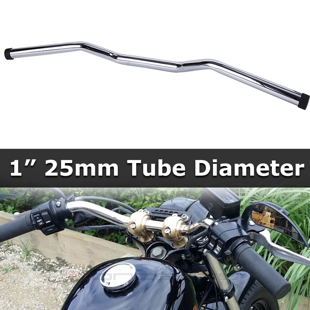 1"Custom Tracker Drag Bar Handlebars Bars Pullback For Harley Sportster 883 1200