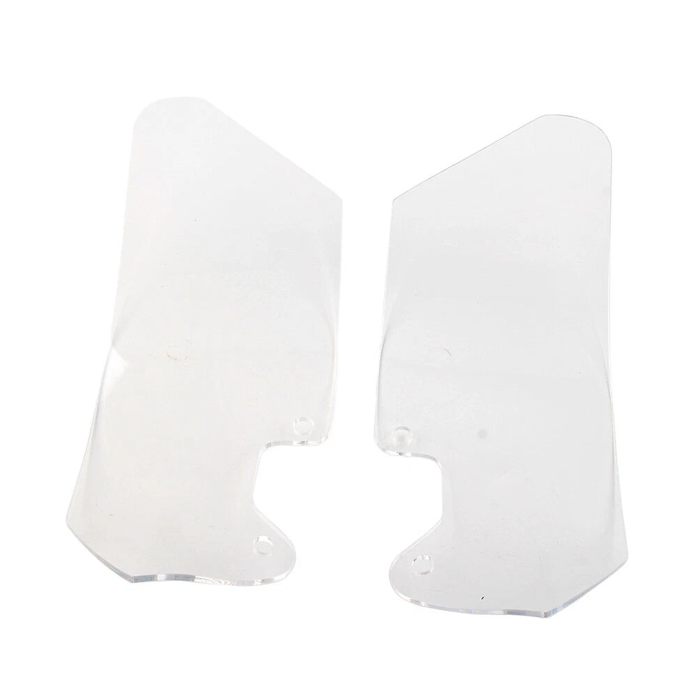 Side Windshield Windscreen Wind Deflector Trim Fit BMW R1200GS ADV 2004-12 Clear