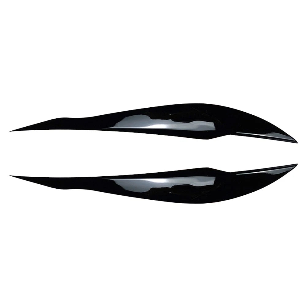 2 Pcs Car ABS Headlight Eye Lid Eyebrow Cover For BMW 3 Series F30 F31 2013-2018