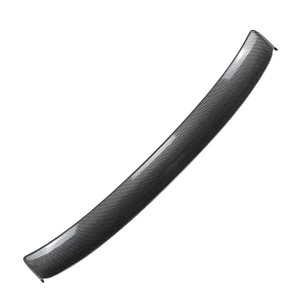 1pc Carbon Fiber Pattern Rear Window Roof Spoiler Wing For Audi A4 S4 B8 2009-16
