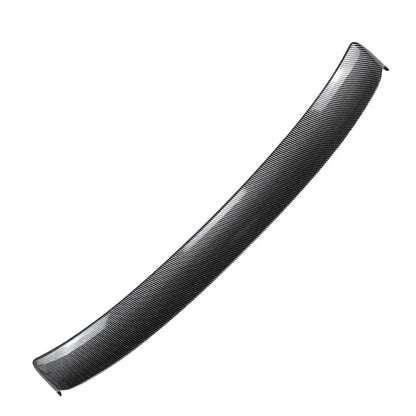 1pc Carbon Fiber Pattern Rear Window Roof Spoiler Wing For Audi A4 S4 B8 2009-16