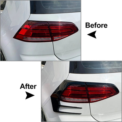 Rear Bumper Taillight Fog Light Trim For VW Golf 7.5 MK 7.5 R GTD 2016-2019