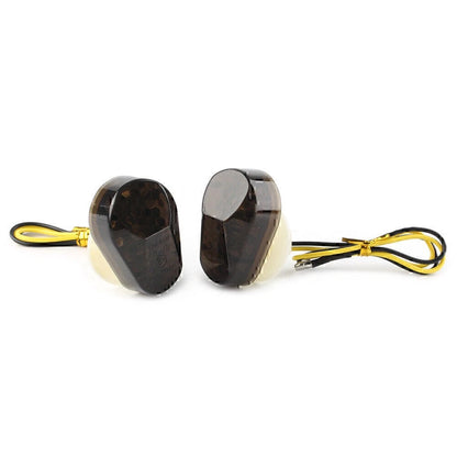 Turn Signal Light Amber LED Lamp Smoke Lens For Kawasaki Ninja ZX6R ZX7R ZX9R US