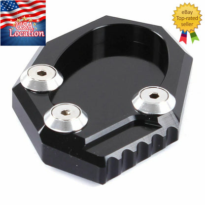 For Kawasaki KLX250 2009-2015 CNC Kickstand Sidestand Extension Footpads Foot