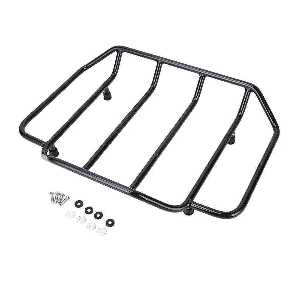 Tour Trunk Pak Pack Top luggage Rack Rail For Harley Road King Street Glide